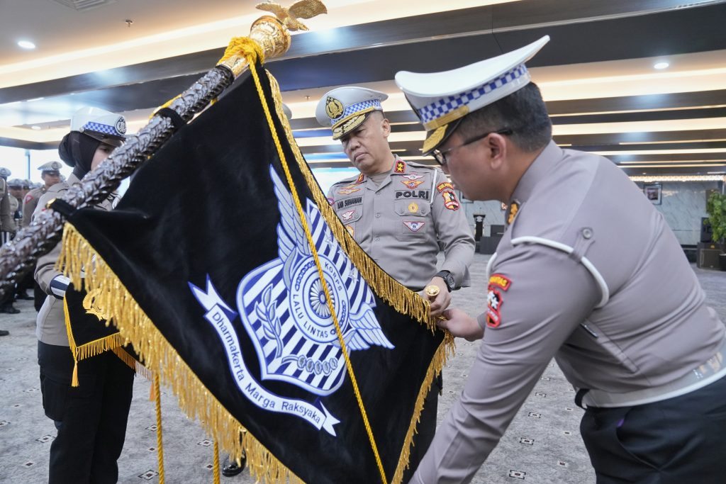 Pataka Korps Lalu Lintas Polri Baru Resmi Ditetapkan : Lambang Integritas, Pengabdian, dan Keselamatan Masyarakat