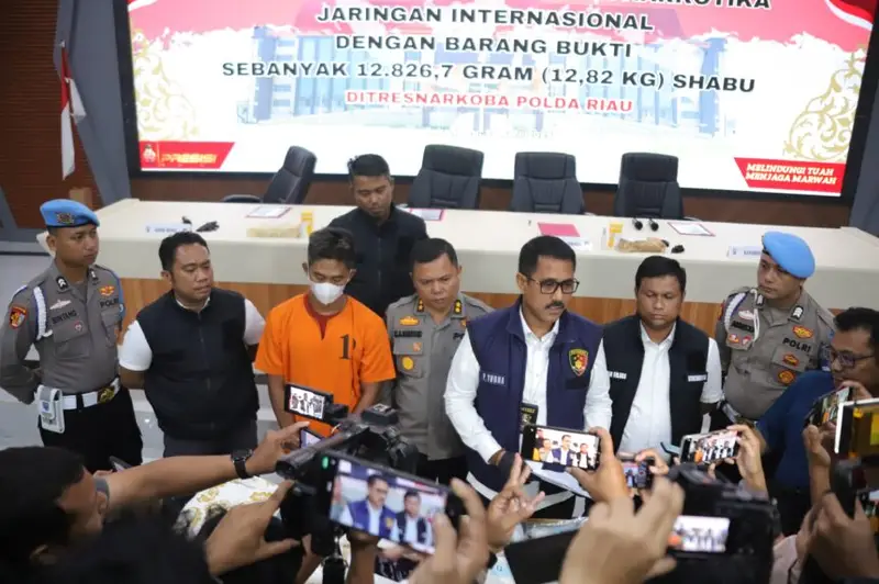 Ungkap Peredaran Gelap Sabu, Polisi Selamatkan 64.000 Jiwa