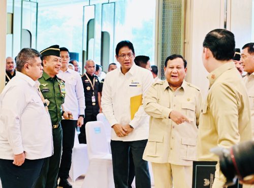 Panglima TNI Dampingi Presiden Prabowo Saksikan Penyerahan Uang Sitaan Korupsi Rp13,25 Triliun dari Kejaksaan Agung ke Kemenkeu