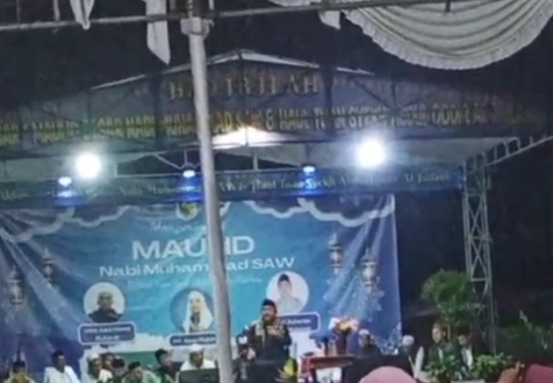KH Asep Mubarok Meriahkan Peringatan Maulid Nabi Muhammad SAW di Palabuhanratu Sukabumi