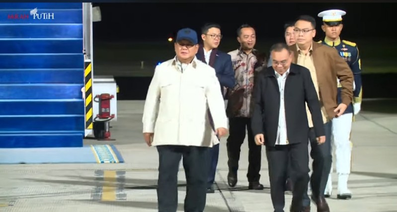 Presiden Prabowo Tiba di Indonesia, Tegaskan Misi Besar Perkuat Kerja Sama dengan Australia