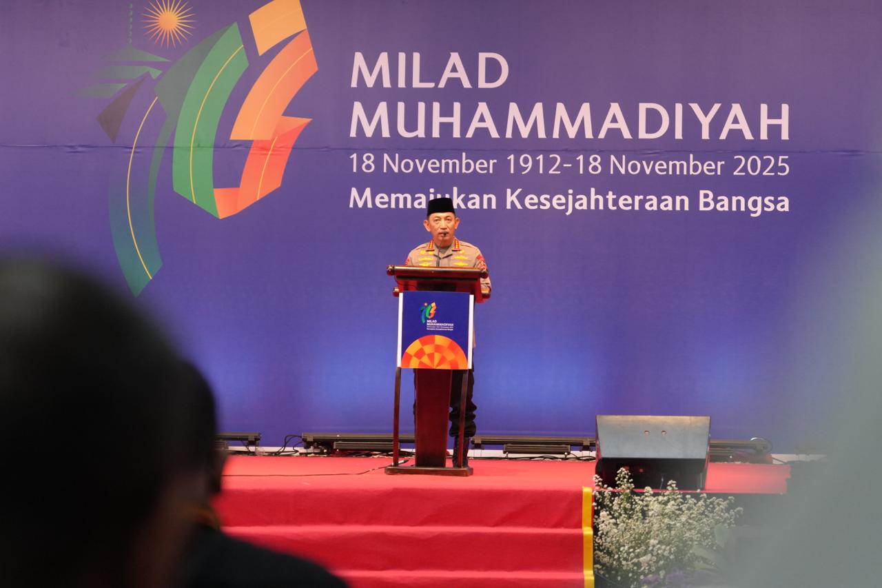 Kapolri: Muhammadiyah Adalah Kekuatan Besar untuk Kemajuan Bangsa